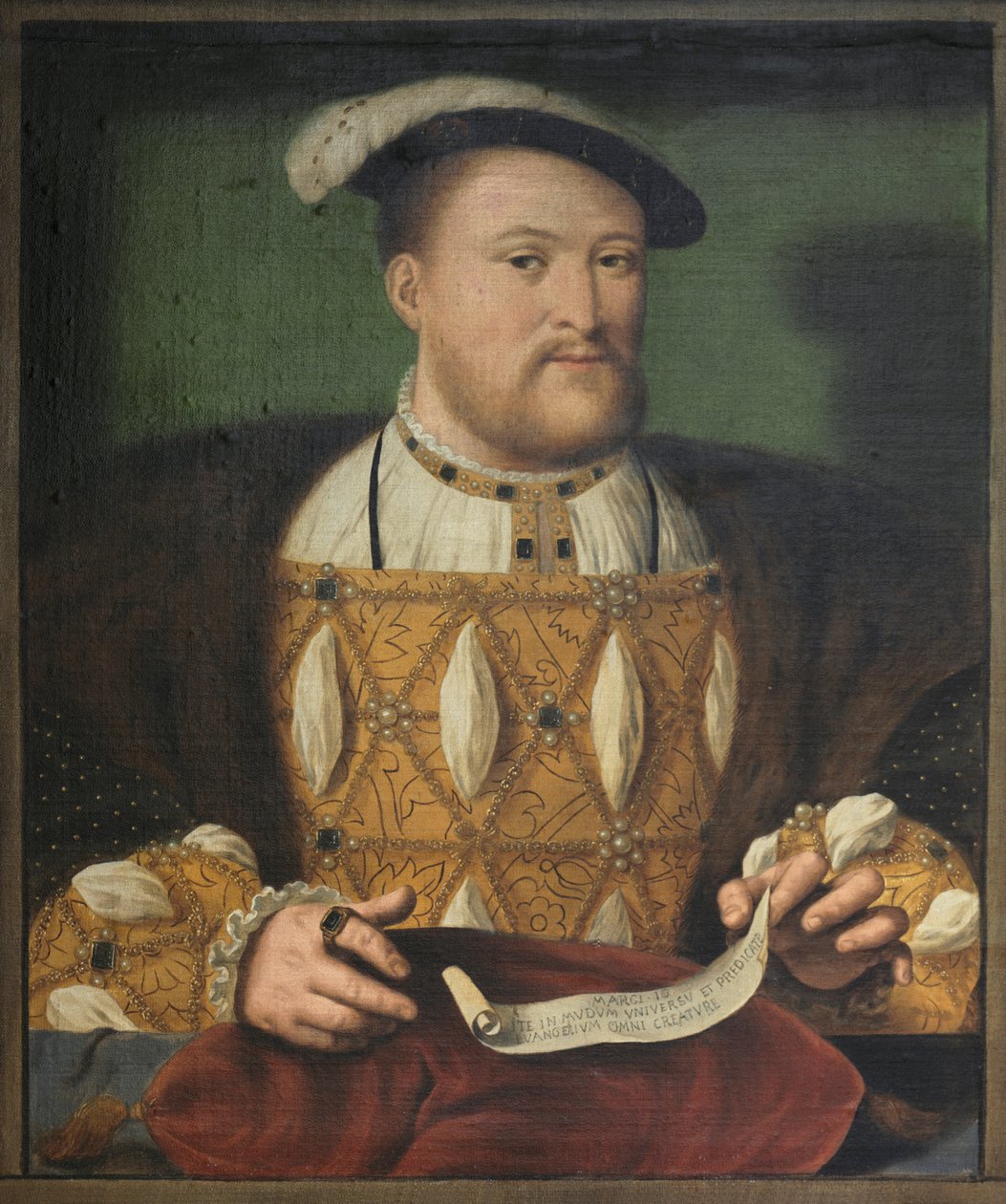 किंग हेनरी VIII का पोर्ट्रेट, c1544 c1800 द्वारा बियाजियो रेबेका