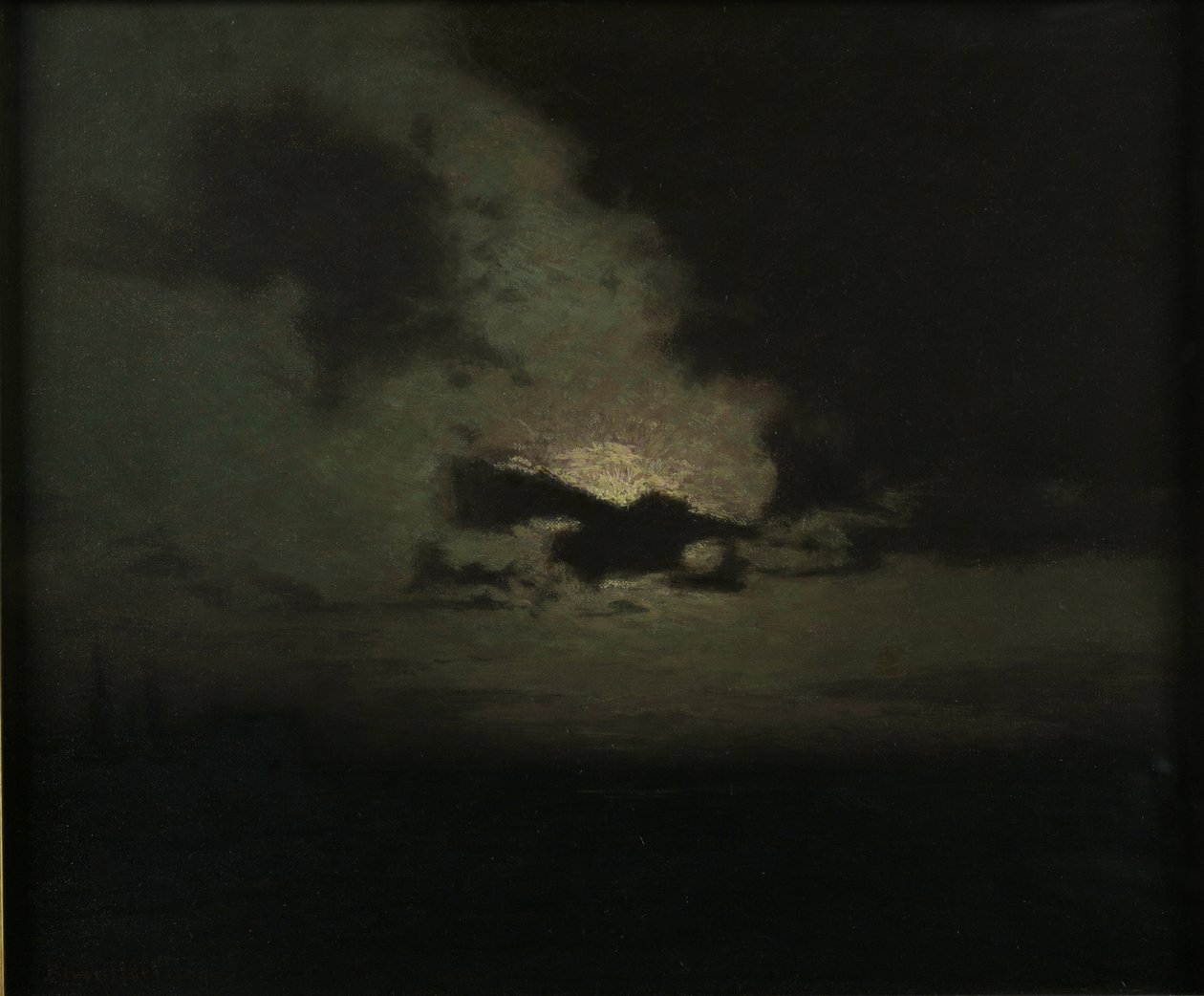 द हिडन मून, c.1907 द्वारा लोवेल बिरज हैरिसन