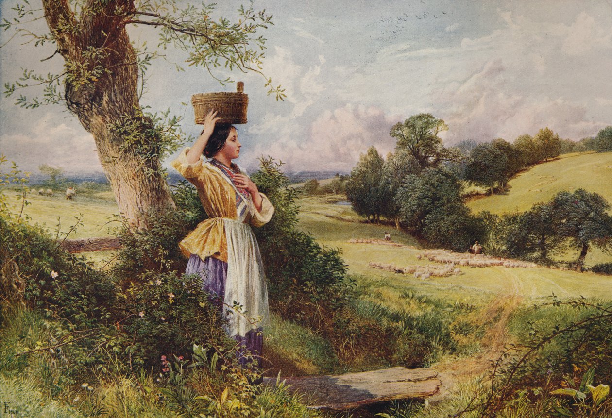 द मिल्कमिड, 1860, सी 1915 द्वारा बिरकेट फोस्टर