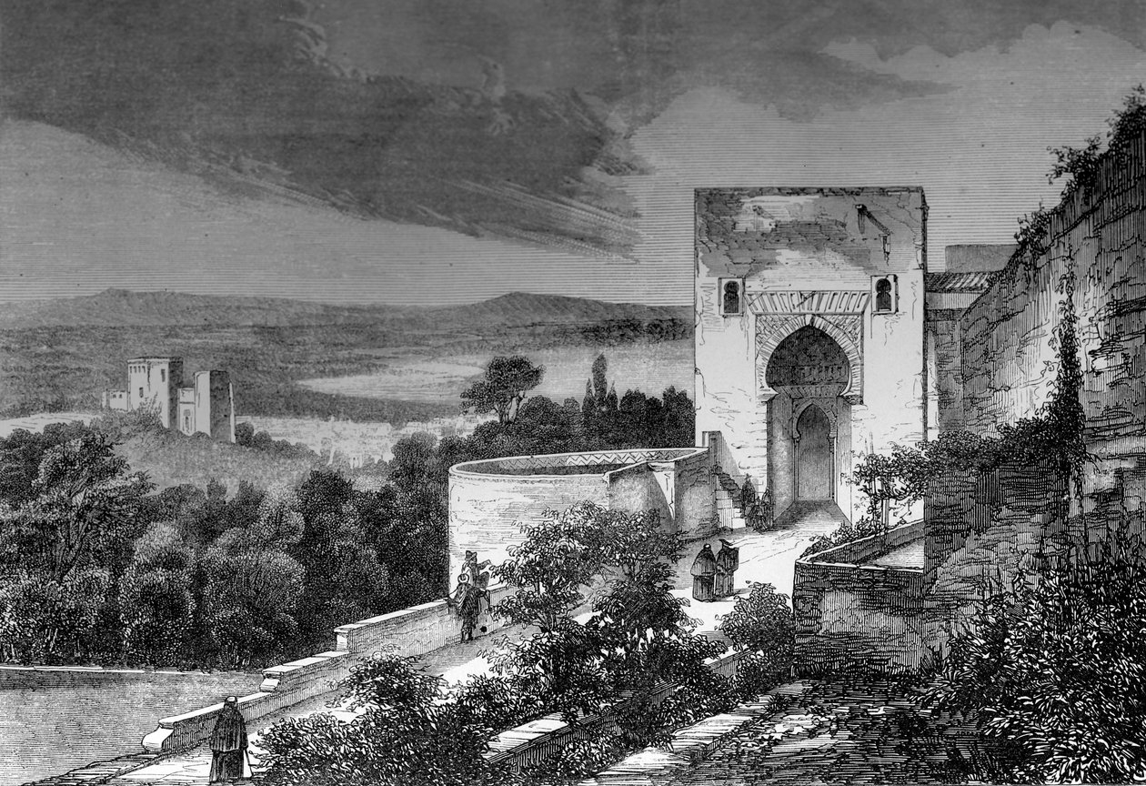द मेजक्विटा, कॉर्डोबा, स्पेन, 1849। द्वारा बिसन और कॉटर्ड