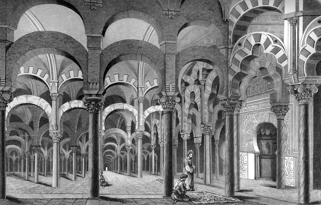 द मेजक्विटा, कॉर्डोबा, स्पेन, 1849। द्वारा बिसन और कॉटर्ड