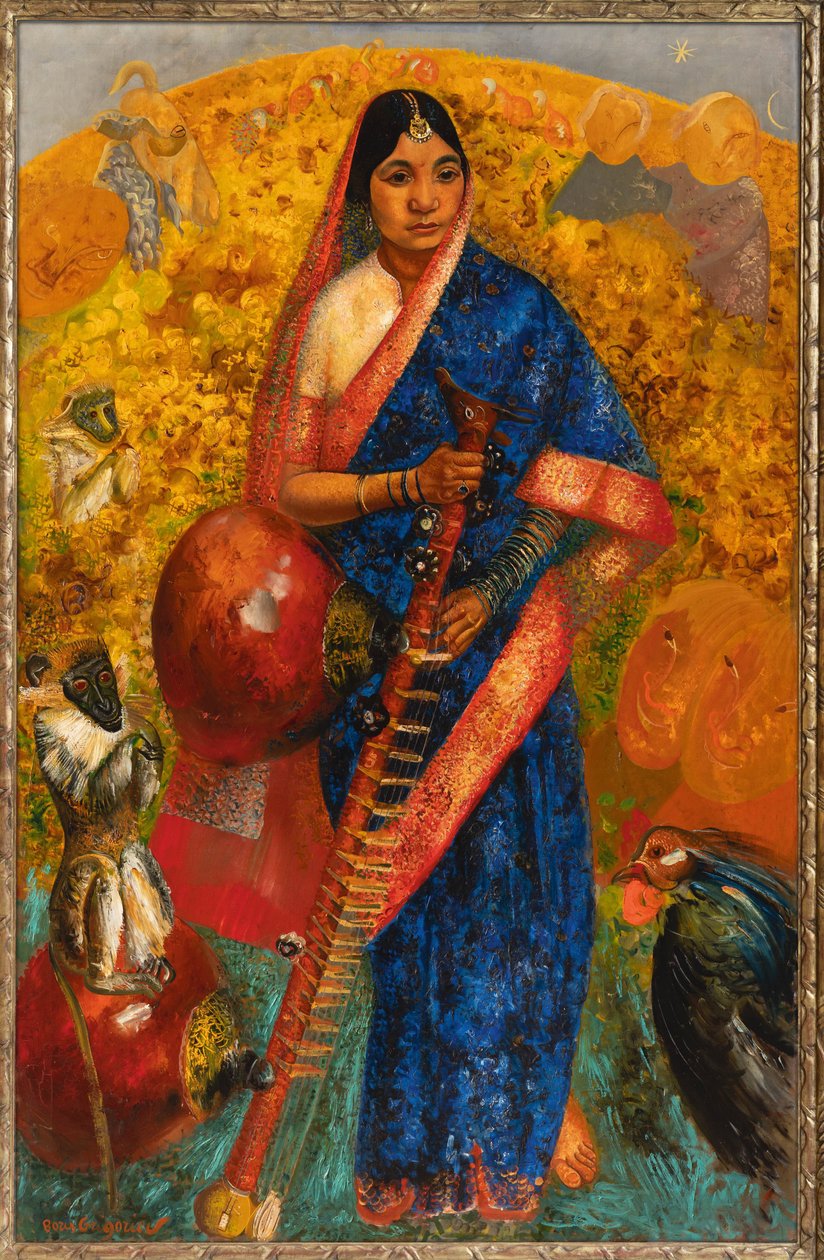 Ramayana, c. 1930.  द्वारा बोरिस दिमित्रिविच ग्रिगोरिएव