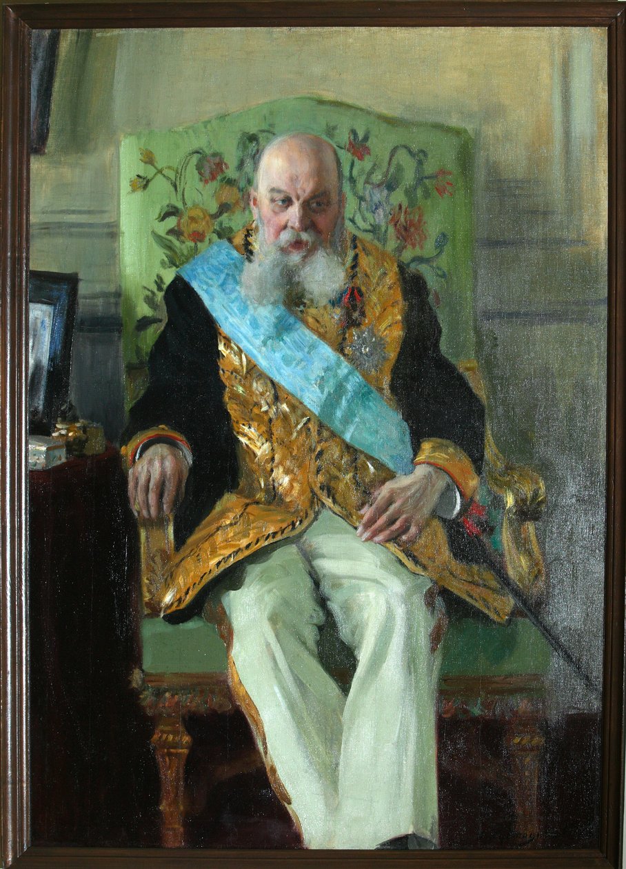 काउंट दिमित्री मार्टीनोविच सोलस्की 1833-1910, 1908 द्वारा बोरिस मिखाइलोविच कुस्तोडीव