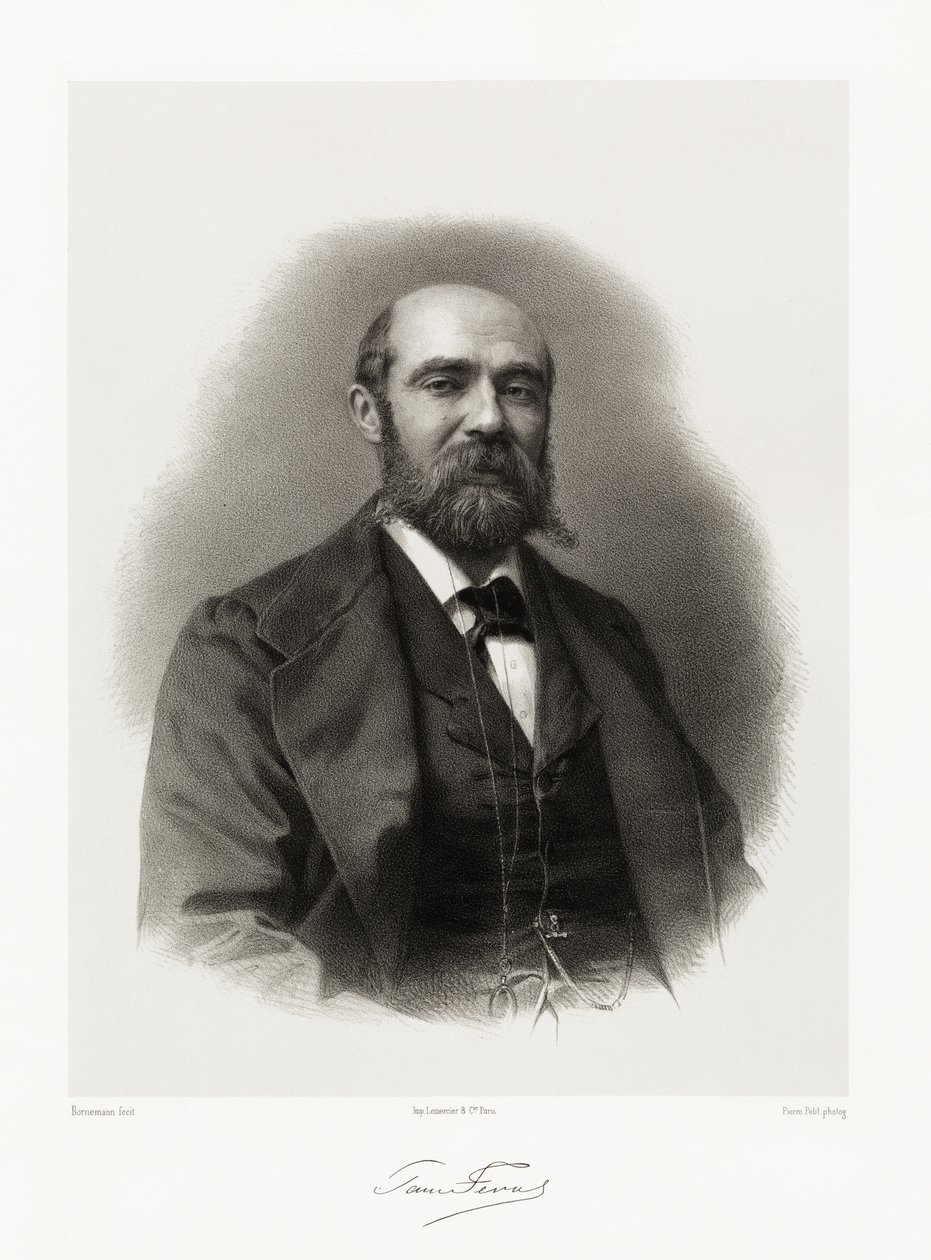 पॉल फेवल, 1865-66 द्वारा Bornemann