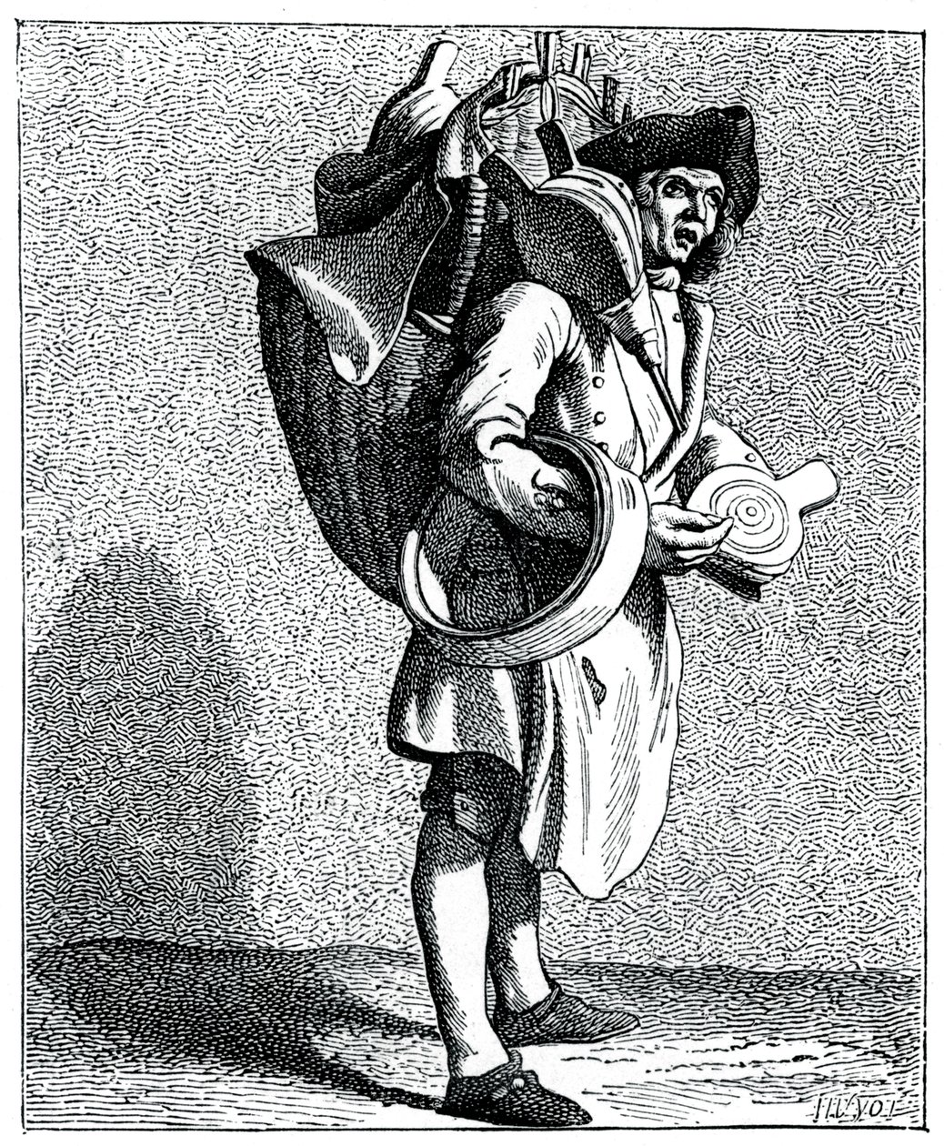 धौंकनी या बाल्टियाँ मोड़ने के लिए !, 1737-1742 द्वारा bouchardon