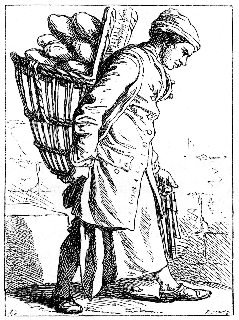 बेकर, 1885। द्वारा bouchardon