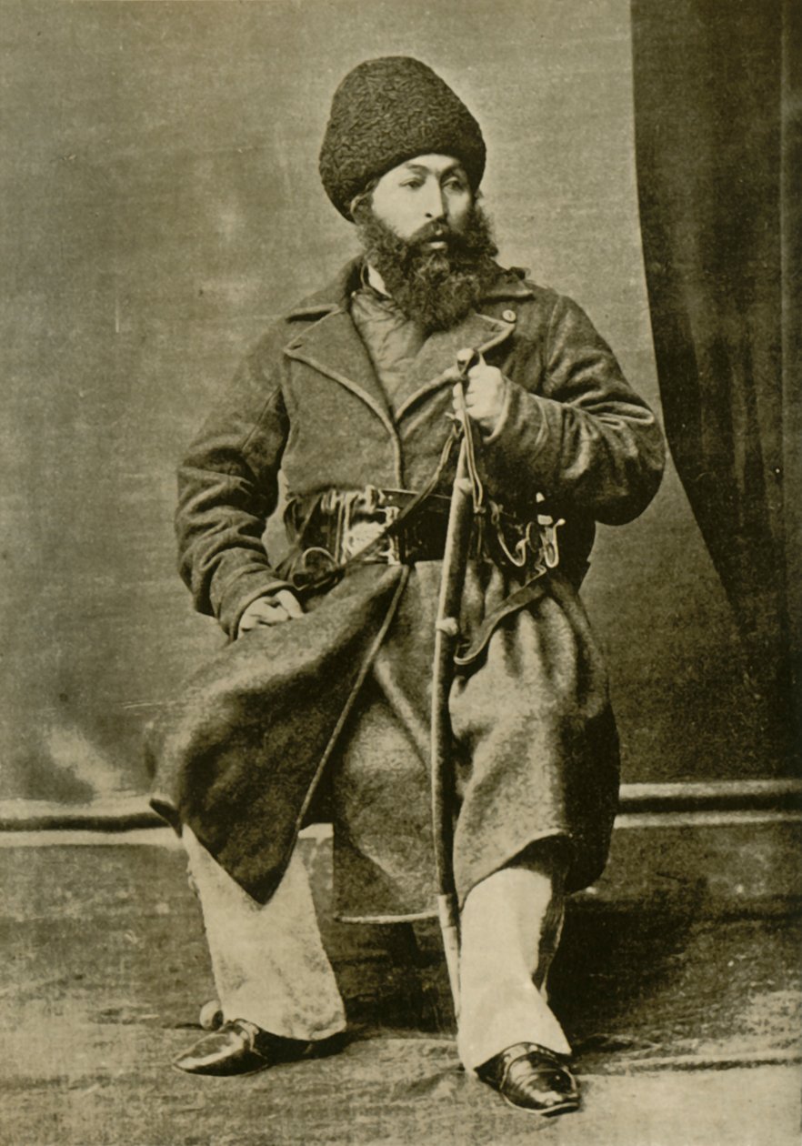 अब्दुर रहमान, अफगानिस्तान के अमीर, 1880, 1901। द्वारा बोर्के