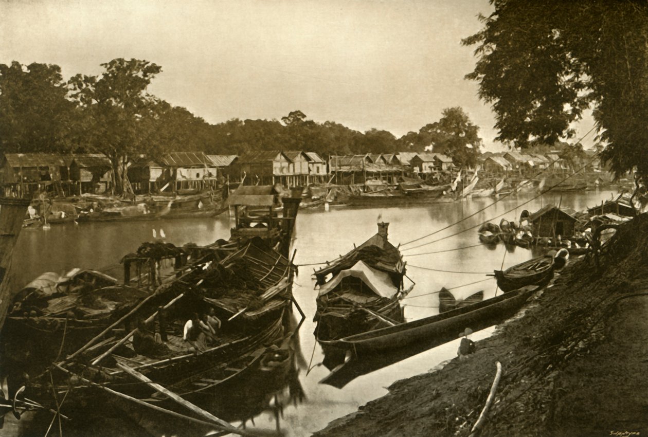 मंडालय, सी 1870, 1901। द्वारा बॉर्न और शेफर्ड