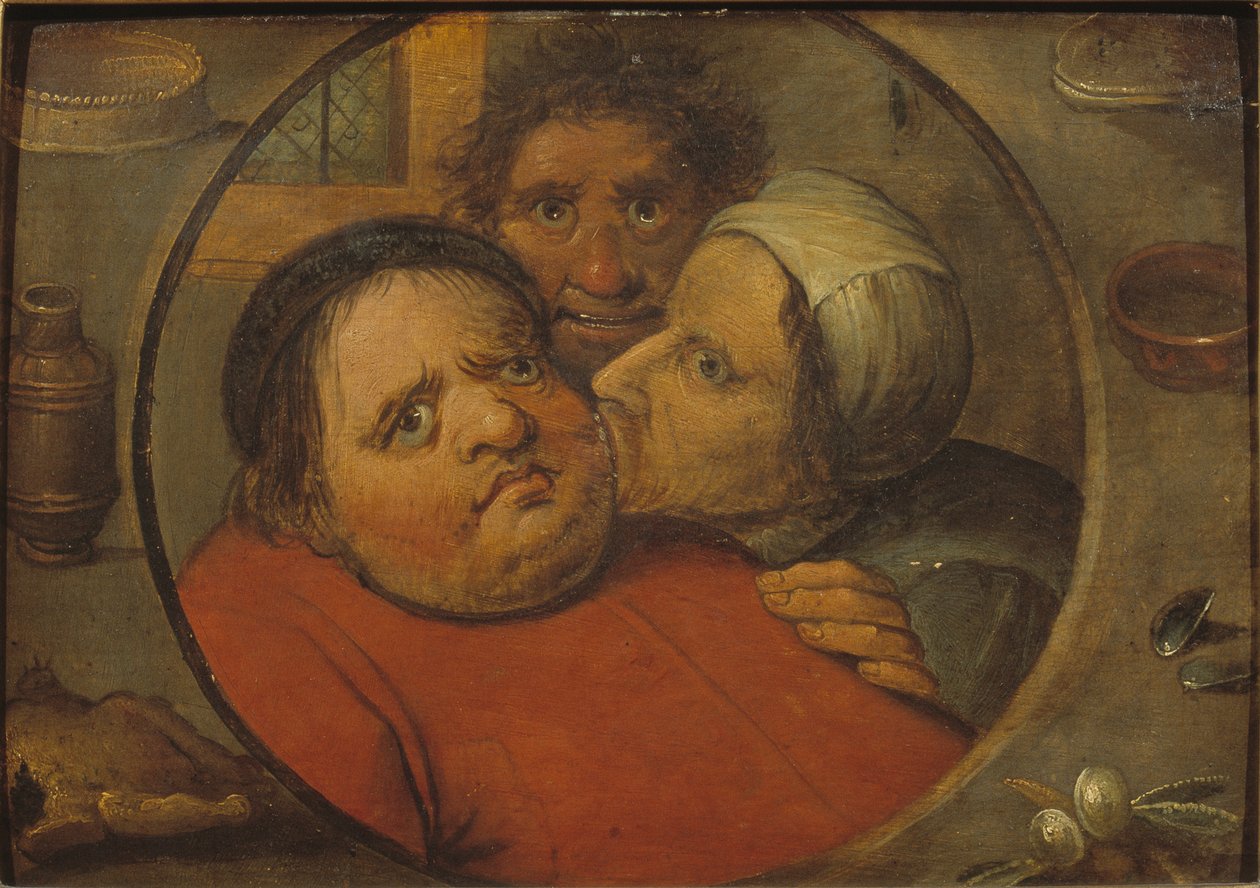 कार्निवल और लेंट, 1600। द्वारा Bruegel