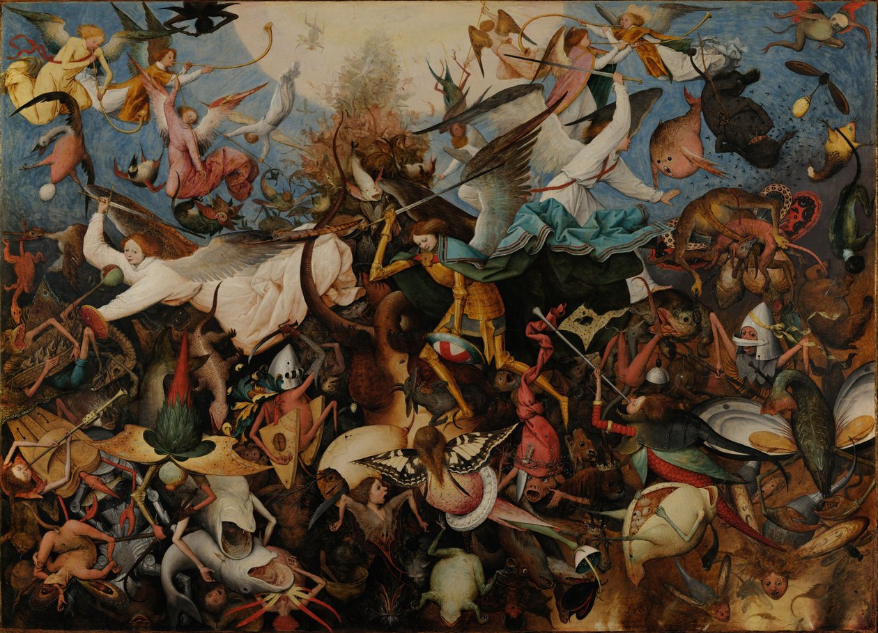 द रिबेल ऑफ द रिबेल एंजेल्स, 1562 द्वारा Bruegel