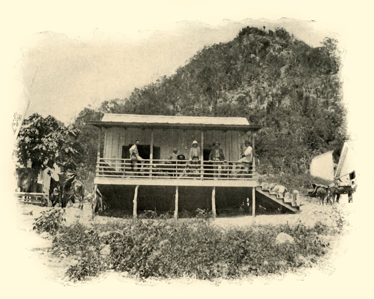 जर्नल हेडक्वार्टर, डेकीकी, स्पेनिश-अमेरिकी युद्ध, जून 1898, 1899। द्वारा बूर मैकिन्टोश