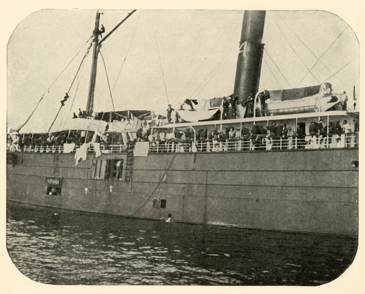 चेरोकी: बे, स्पेनिश-अमेरिकी युद्ध, जून 1898, 1899 में। द्वारा बूर मैकिन्टोश