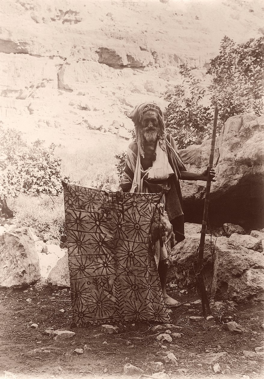 एक शिकारी और काढ़ा, c.1894-1914 द्वारा सीए हॉर्नस्टीन