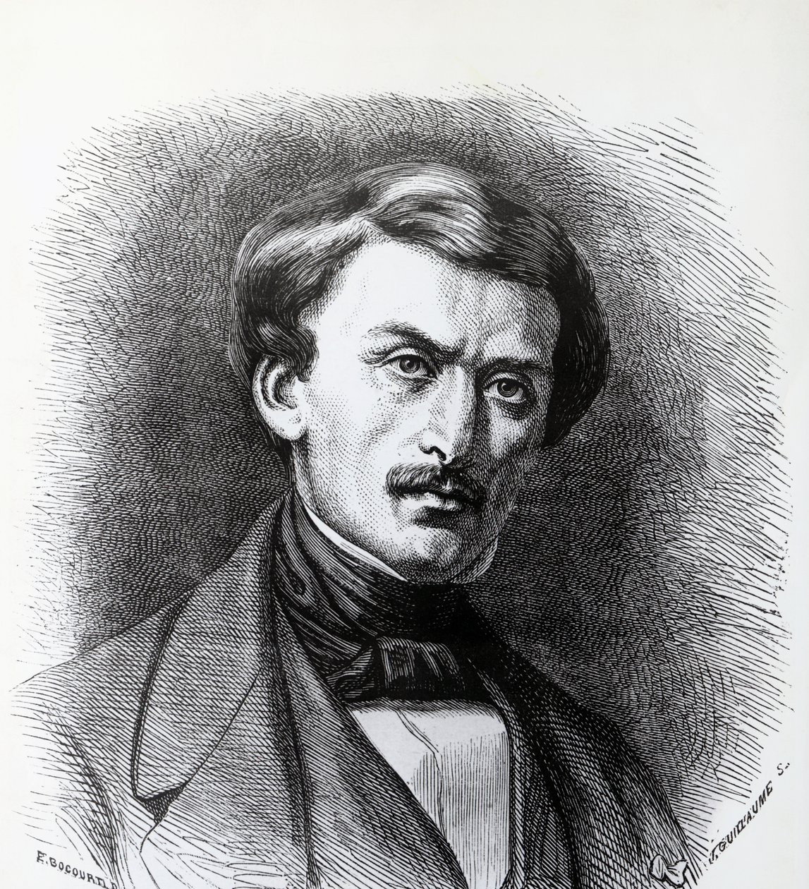 पॉल-एमिल बोटा (1802-1870) का पोर्ट्रेट, इटली में जन्मे फ्रांसीसी पुरातत्वविद्, फ्रांस को उकेरते हुए द्वारा जेबी और ब्राउन जे। और रोबोथम