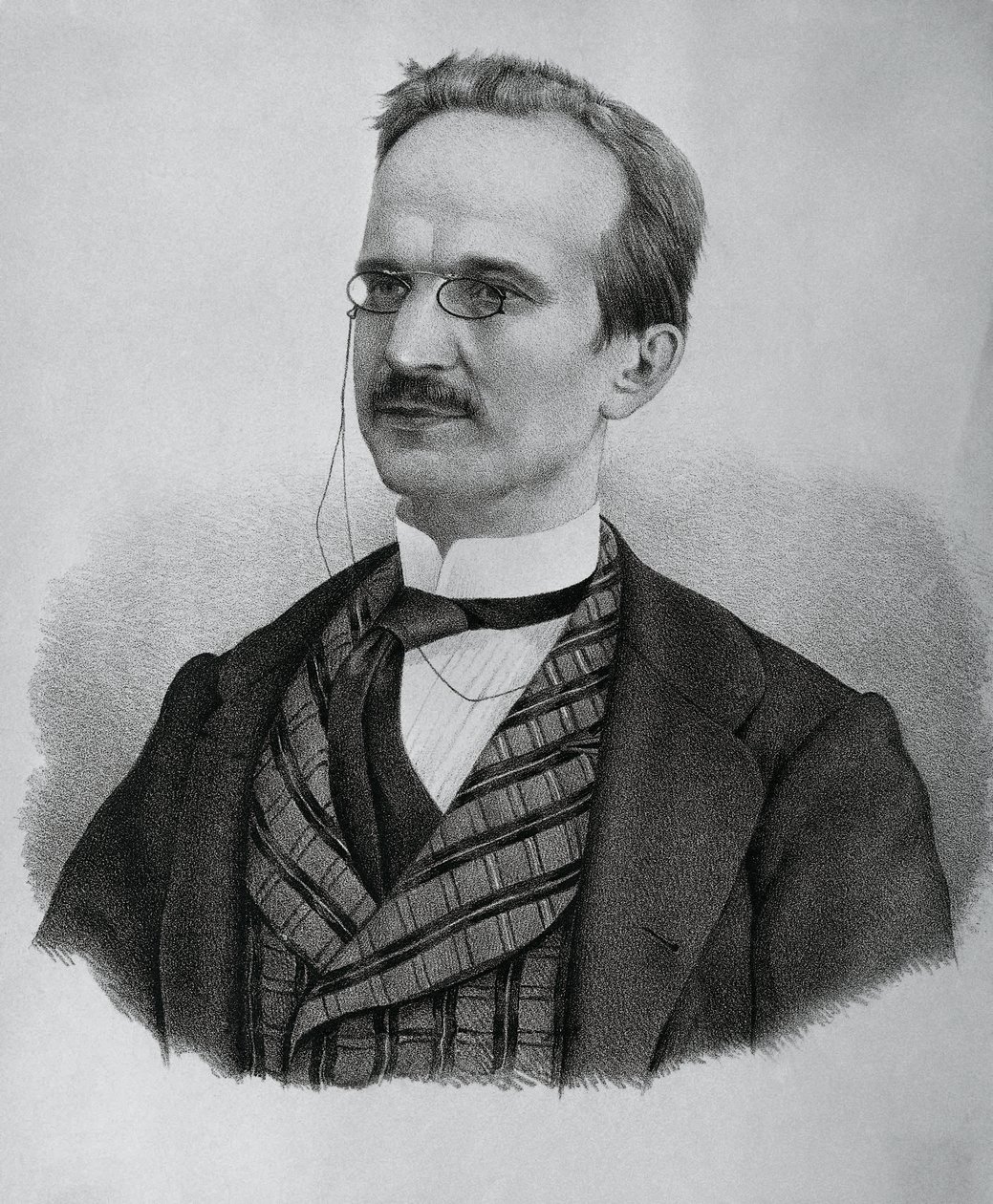 उरबानो रत्ताज़ी का पोर्ट्रेट (1808-1873), इतालवी राजनीतिज्ञ, लिथोग्राफ द्वारा जेबी और ब्राउन जे। और रोबोथम