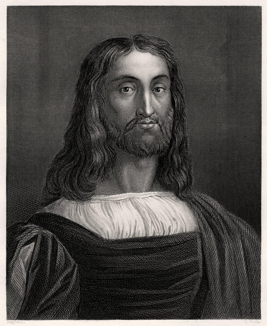 Marcantonio Raimondi, इतालवी उत्कीर्णक, 19 वीं शताब्दी द्वारा सी। कुक