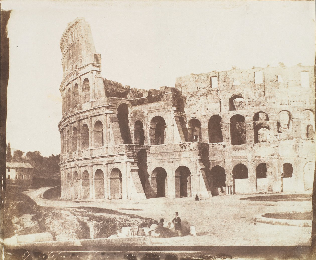 67. कालीज़ीयम, रोम, दूसरा दृश्य, मई 1846। द्वारा कैल्वर्ट जोन्स