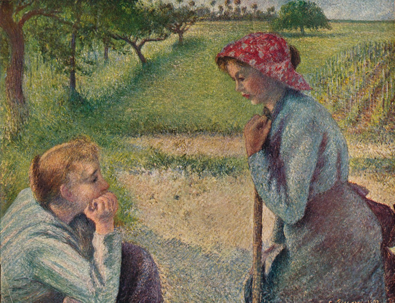 चैटरर, 1892, 1935। द्वारा केमिली जैकब पिसारो