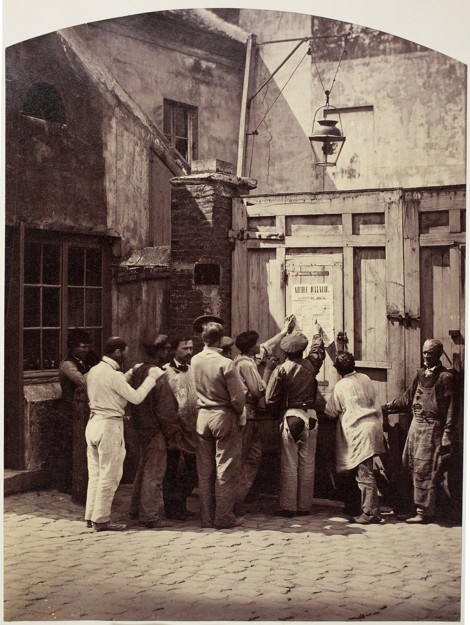 द डेज़ ऑर्डर्स एल'ऑर्ड्रे डू जर्स, मई 1859। द्वारा केमिली सिलवी