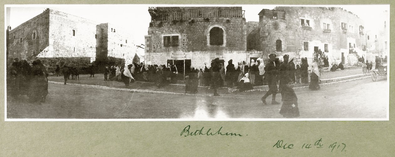 बेथलहम, 14 दिसंबर 1917 द्वारा कैप्टन। आर्थर रोड्स