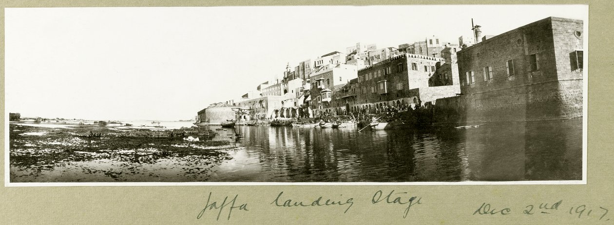 जाफ़ा लैंडिंग चरण, 2 दिसंबर 1917 द्वारा कैप्टन। आर्थर रोड्स
