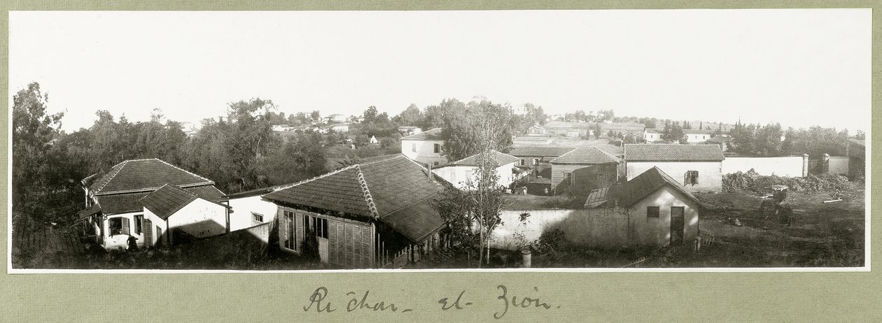रिचोन-एल-सियोन, 30 दिसंबर 1917 द्वारा कैप्टन। आर्थर रोड्स