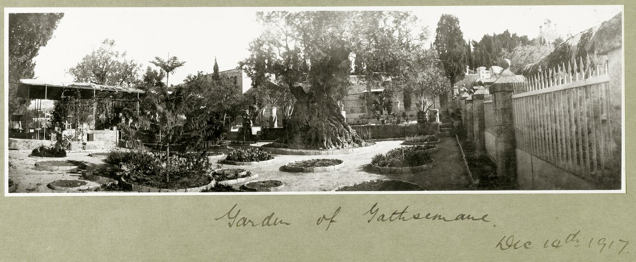 गेट्समैन का उद्यान, 14 दिसंबर 1917 द्वारा कैप्टन। आर्थर रोड्स