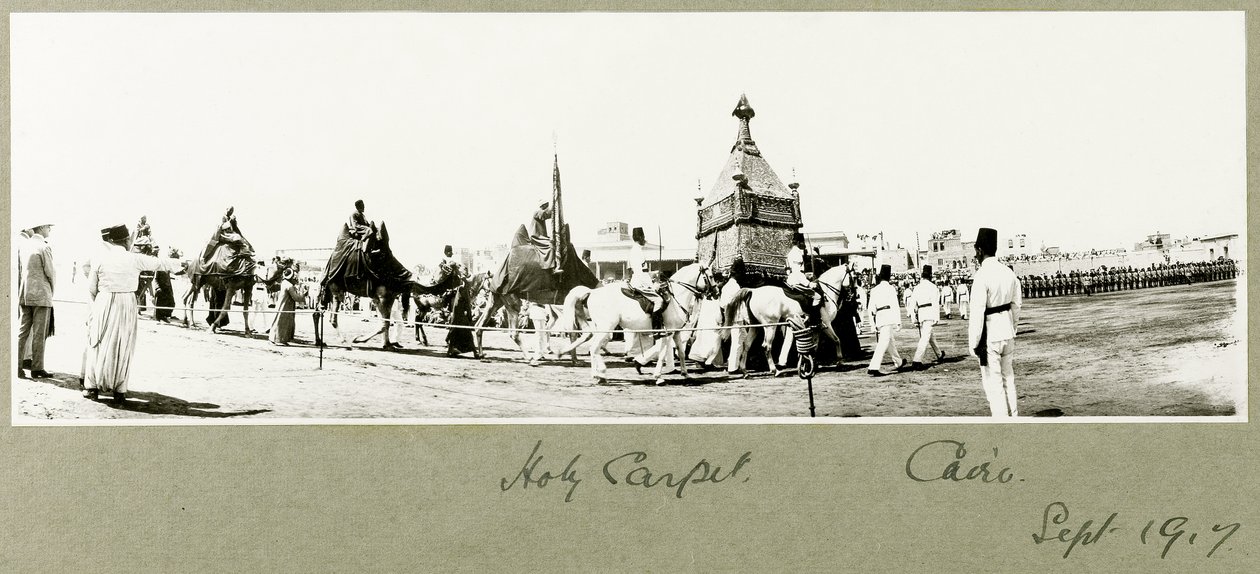 पवित्र कालीन, काहिरा, सितंबर 1917 द्वारा कैप्टन। आर्थर रोड्स