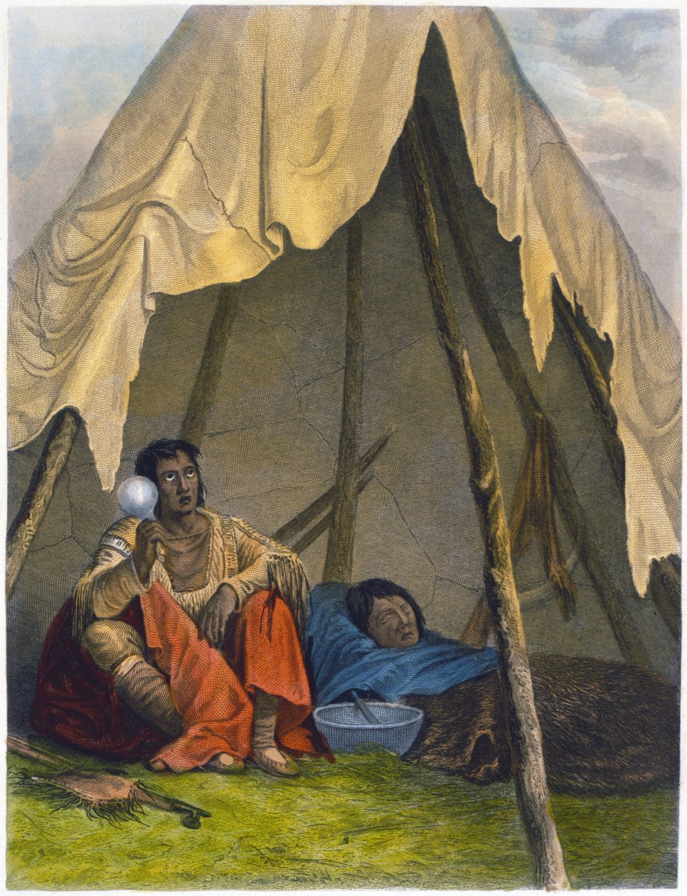 मेडिसिन मैन, 1853 द्वारा कप्तान सेठ ईस्टमैन