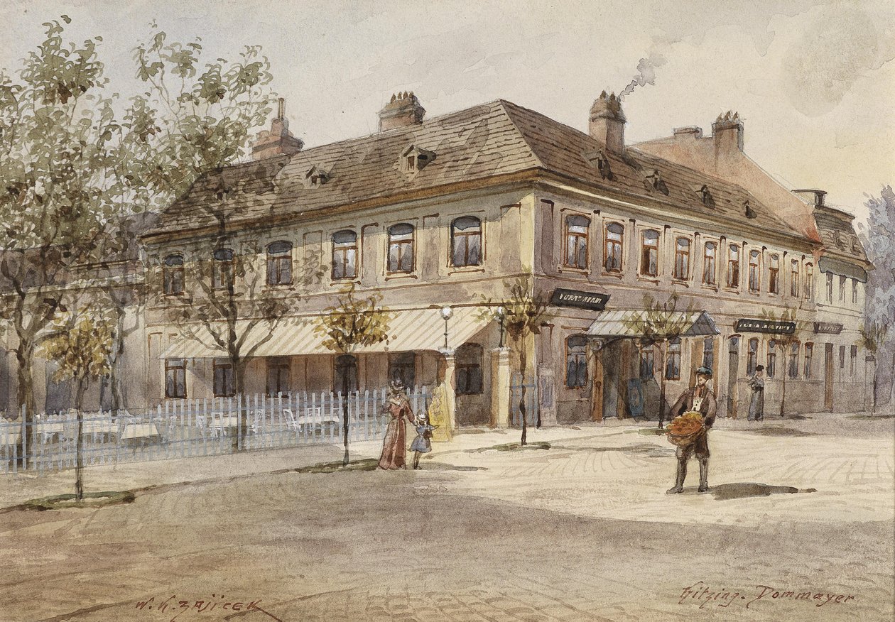 कैसीनो Dommayer in Hietzing द्वारा कार्ल वेन्ज़ेल ज़ाजिसेक