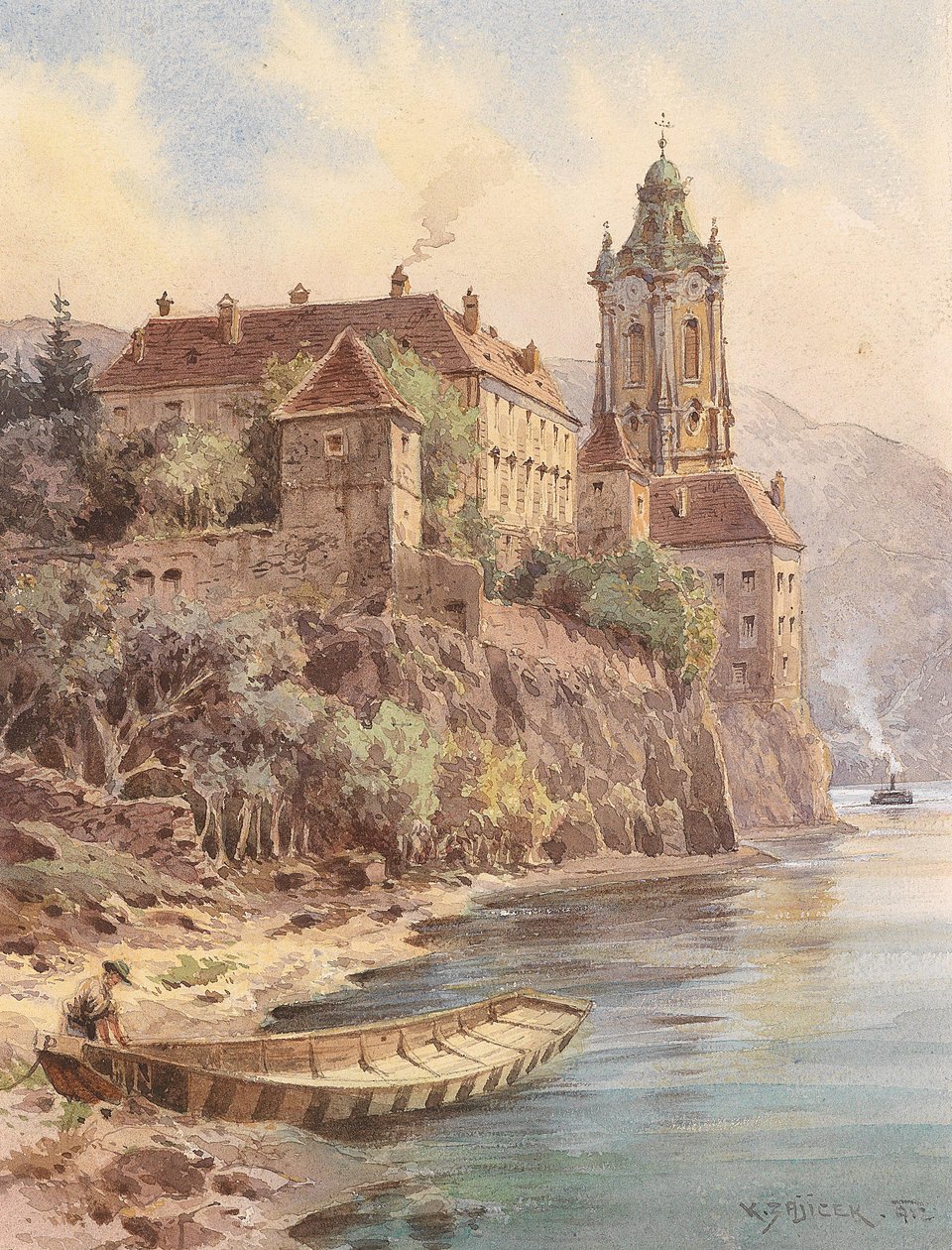 Dürnstein द्वारा कार्ल वेन्ज़ेल ज़ाजिसेक