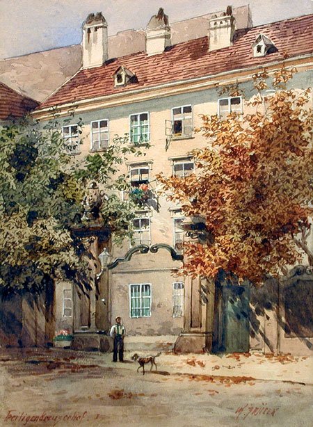 Heiligenkreuzerhof द्वारा कार्ल वेन्ज़ेल ज़ाजिसेक
