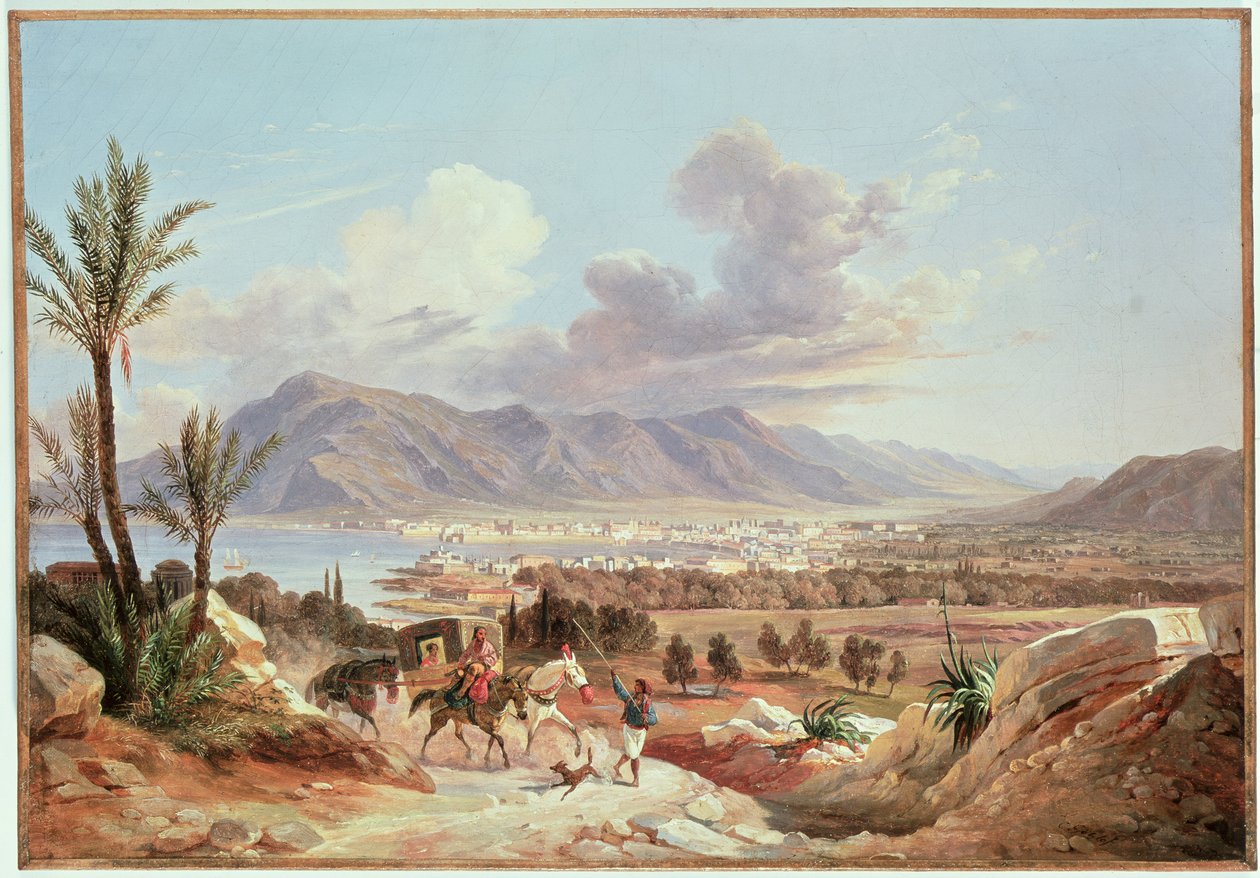 बेलमोंटे के पलेर्मो, c.1831 द्वारा कार्ल विल्हेम गोएत्ज़लोफ़