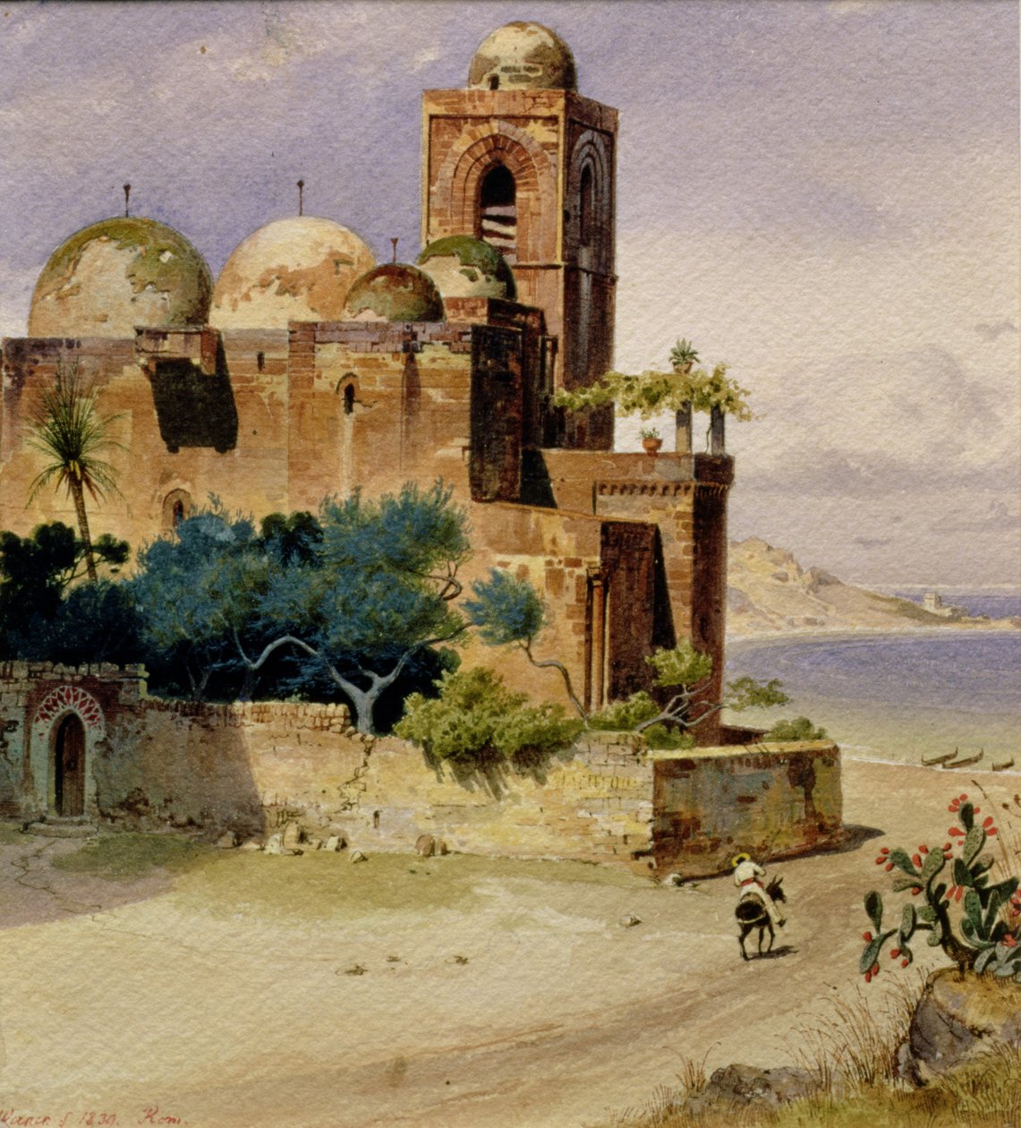 पलेर्मो, 1839 द्वारा कार्ल फ्रेडरिक हेनरिक वर्नर