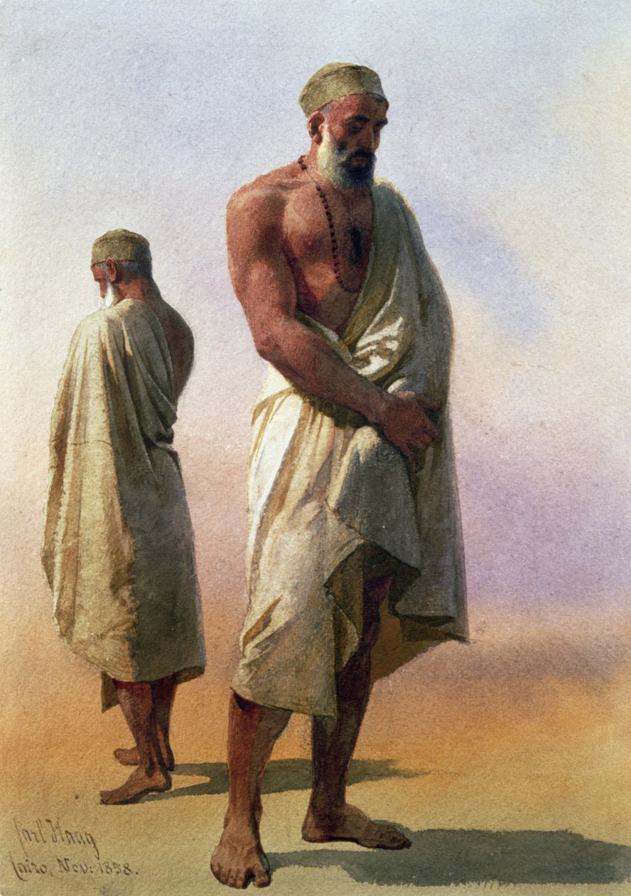 दो दरवेश, 1858 द्वारा कार्ल हाग