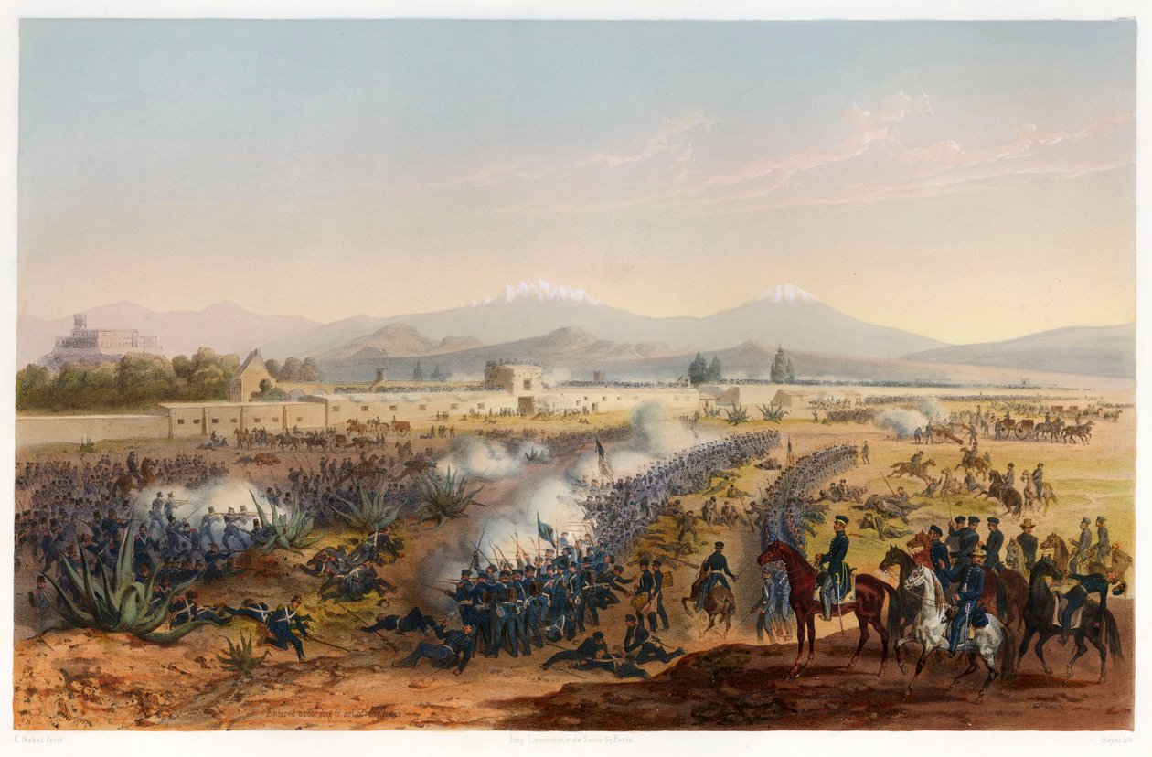 किंग्स मिल - मिल, पब पर हमला। 1851. द्वारा कार्ल नेबेल