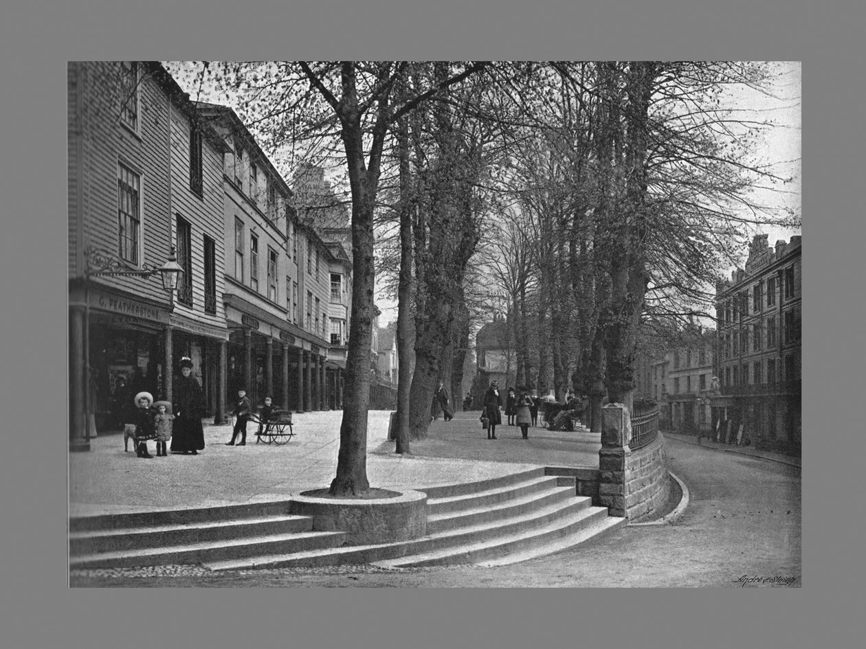 द पैनटाइल्स, टुनब्रिज वेल्स c1900 द्वारा कार्ल नॉर्मन
