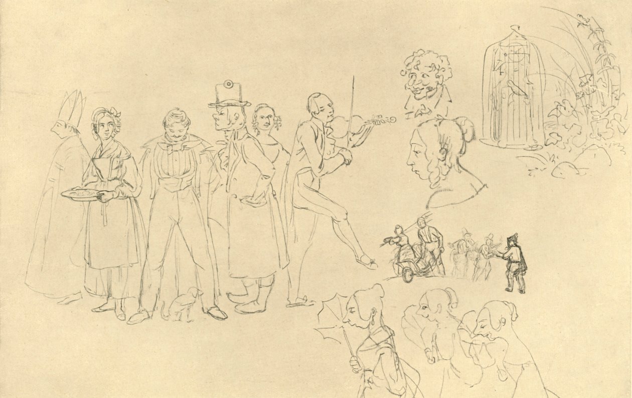 विभिन्न प्रकार, 19 वीं शताब्दी के उत्तरार्ध में, c1924। द्वारा कार्ल स्पिट्जवेग
