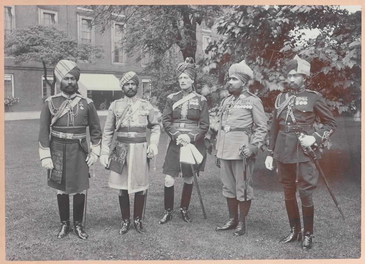 किंग के भारतीय अर्दली अधिकारी, 1911 द्वारा कार्ल वांडिक
