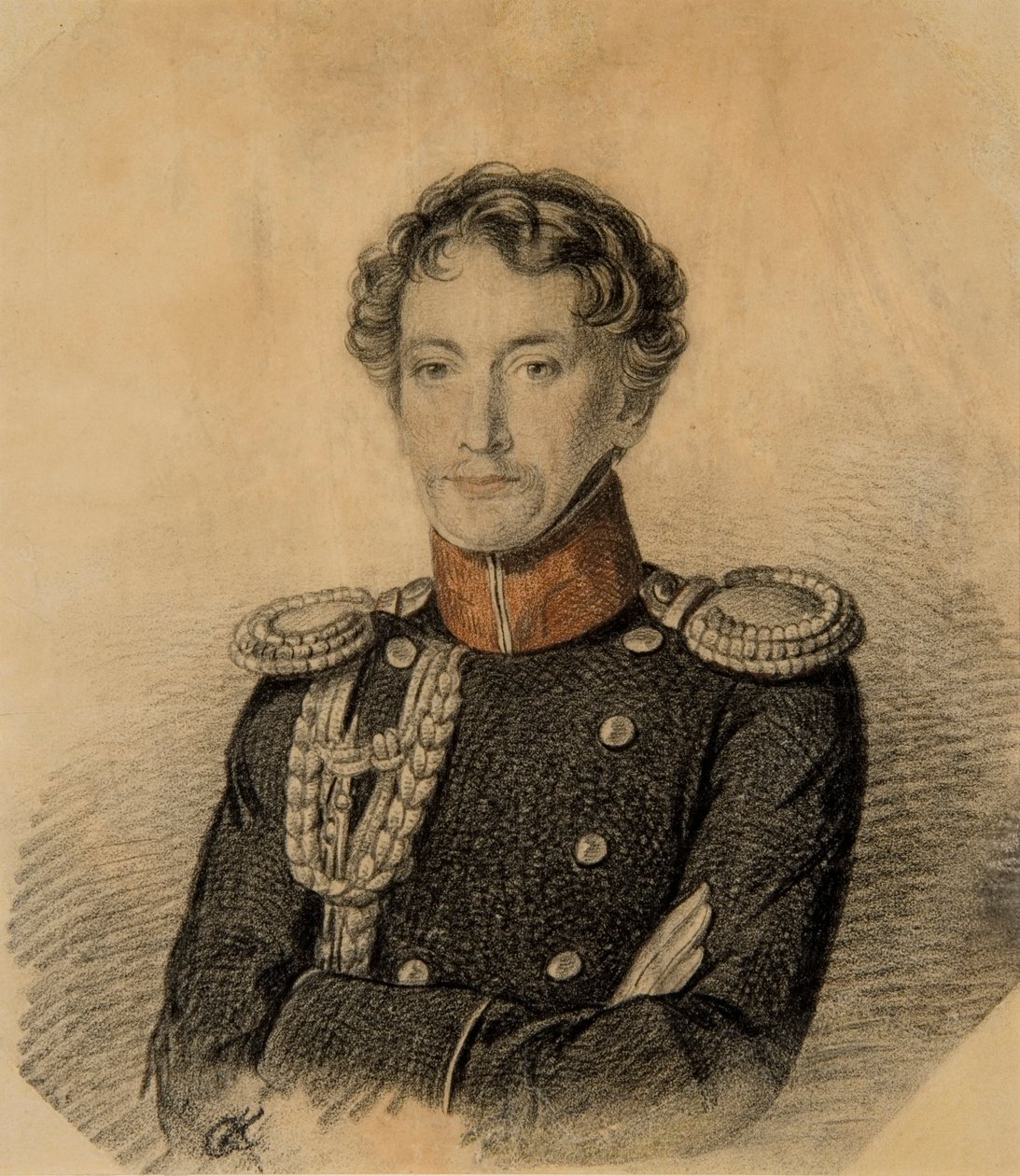 अलेक्जेंडर इवानोविच दिमित्री-ममोनोव 1787-1836 की पोर्ट्रेट, 1820 की शुरुआत। द्वारा कार्ल वॉन हम्पेलन