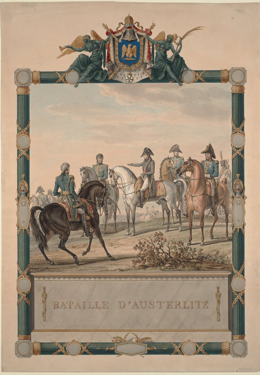 2 दिसंबर, 1805, 1805 को ऑस्टर्लिट्ज़ की लड़ाई द्वारा कारल वर्नेट