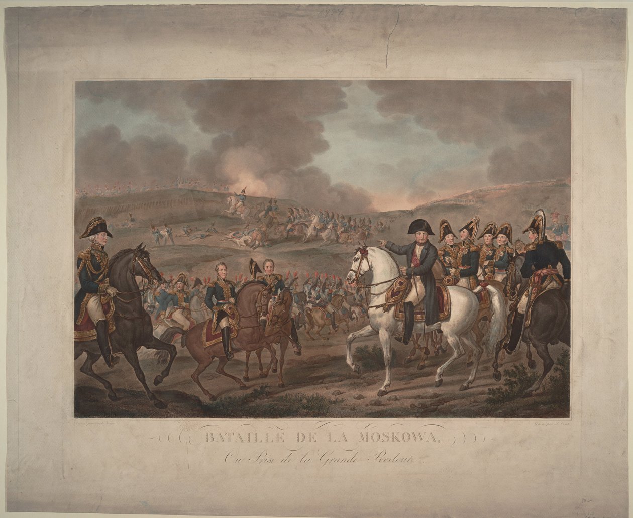 26 अगस्त, 1812, 1825 को बोरोडिनो की लड़ाई द्वारा कारल वर्नेट