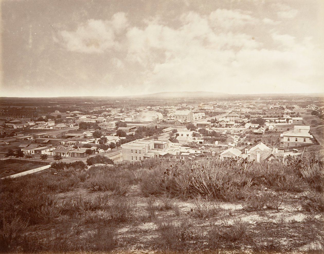 लॉस एंजिल्स, 1876, सीए मुद्रित। 1876. द्वारा कार्लटन एम्मन्स वॉटकिंस