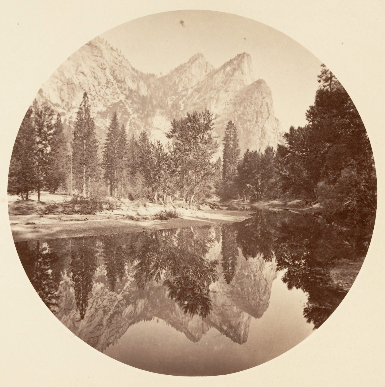 [योसेमाइट नेशनल पार्क, कैलिफ़ोर्निया], सीए। 1878. द्वारा कार्लटन एम्मन्स वॉटकिंस