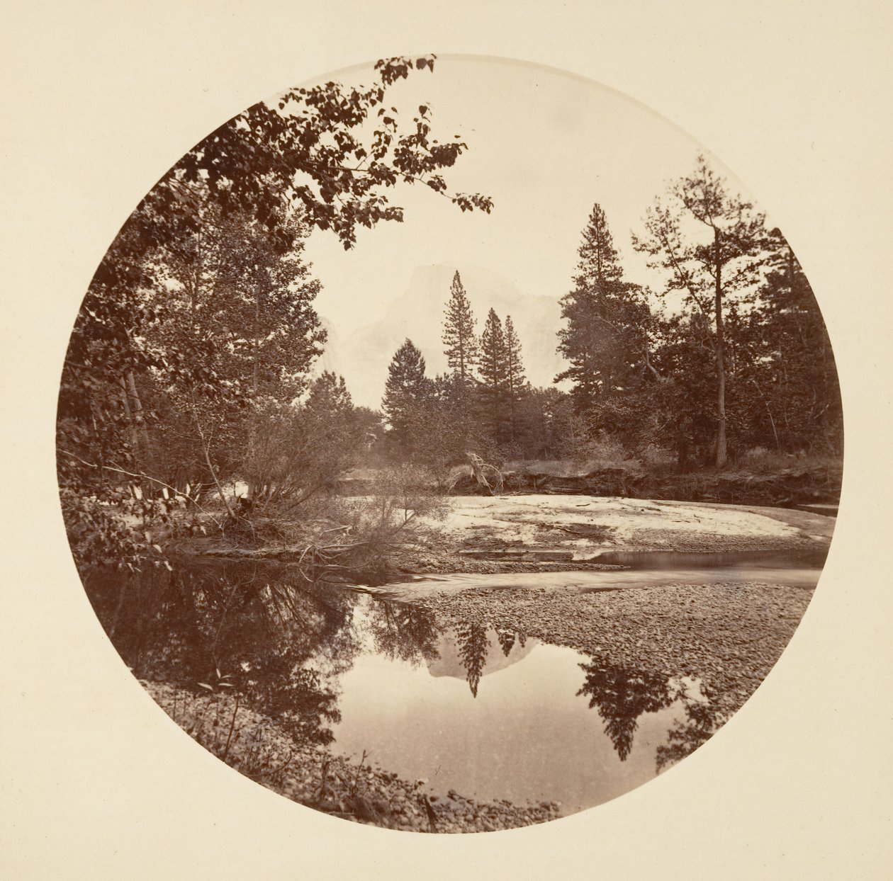 [योसेमाइट नेशनल पार्क, कैलिफ़ोर्निया], सीए। 1878. द्वारा कार्लटन एम्मन्स वॉटकिंस