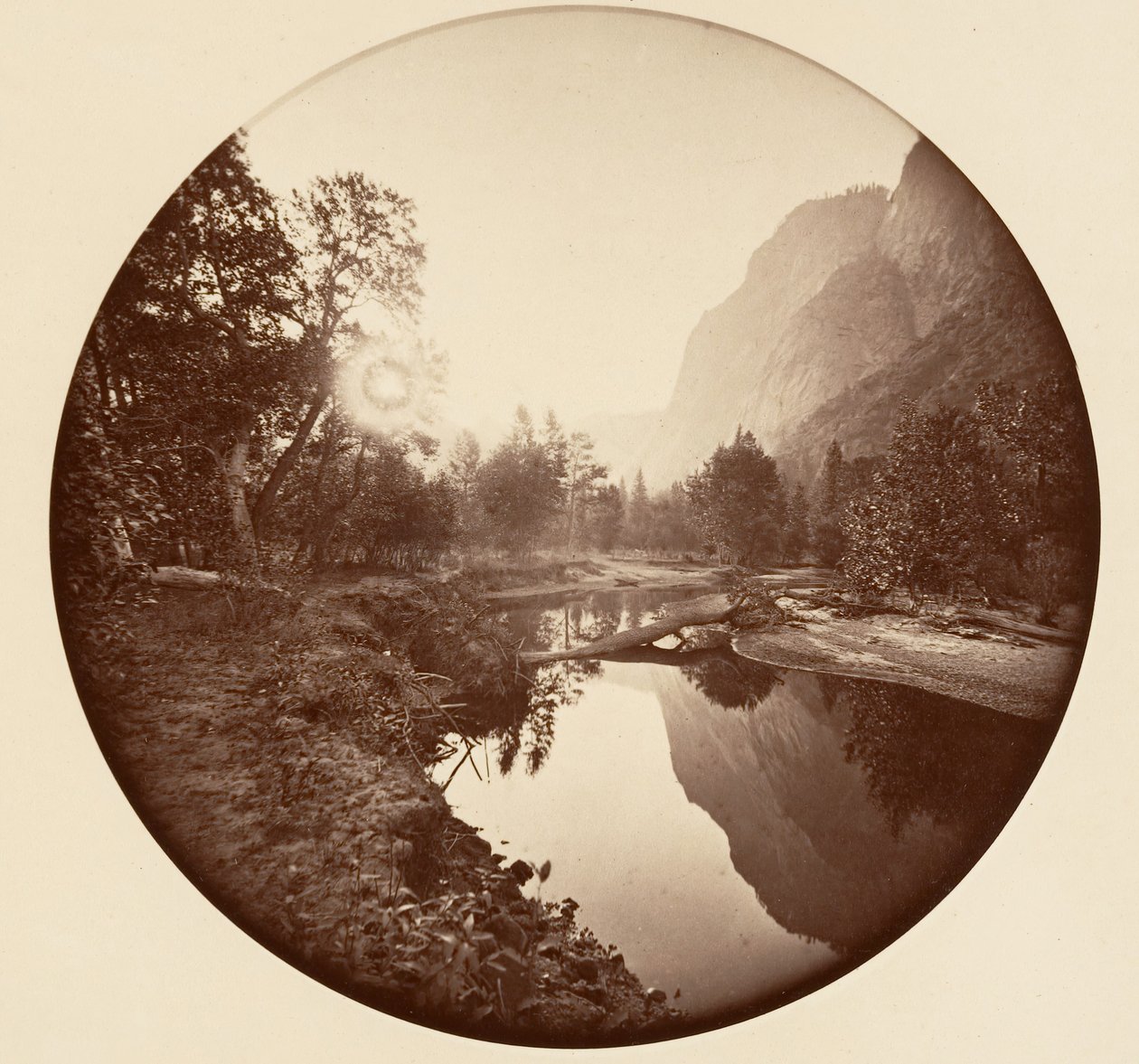 [योसेमाइट नेशनल पार्क, कैलिफ़ोर्निया], सीए। 1878. द्वारा कार्लटन एम्मन्स वॉटकिंस