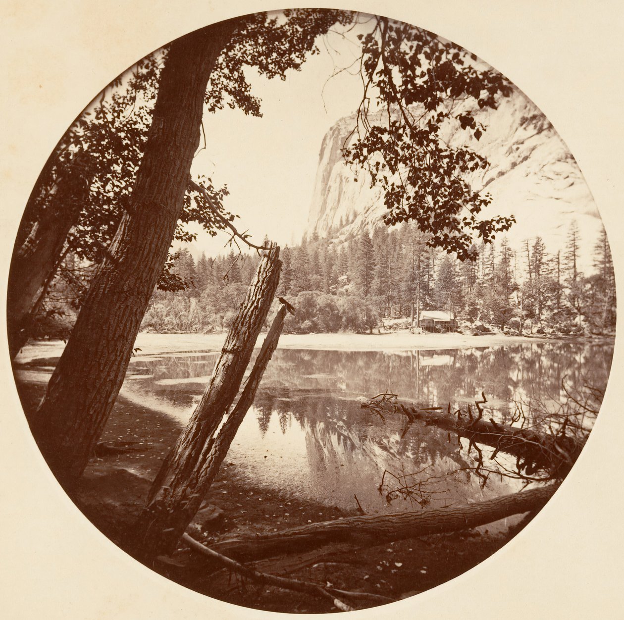 [योसेमाइट नेशनल पार्क, कैलिफ़ोर्निया], सीए। 1878. द्वारा कार्लटन एम्मन्स वॉटकिंस