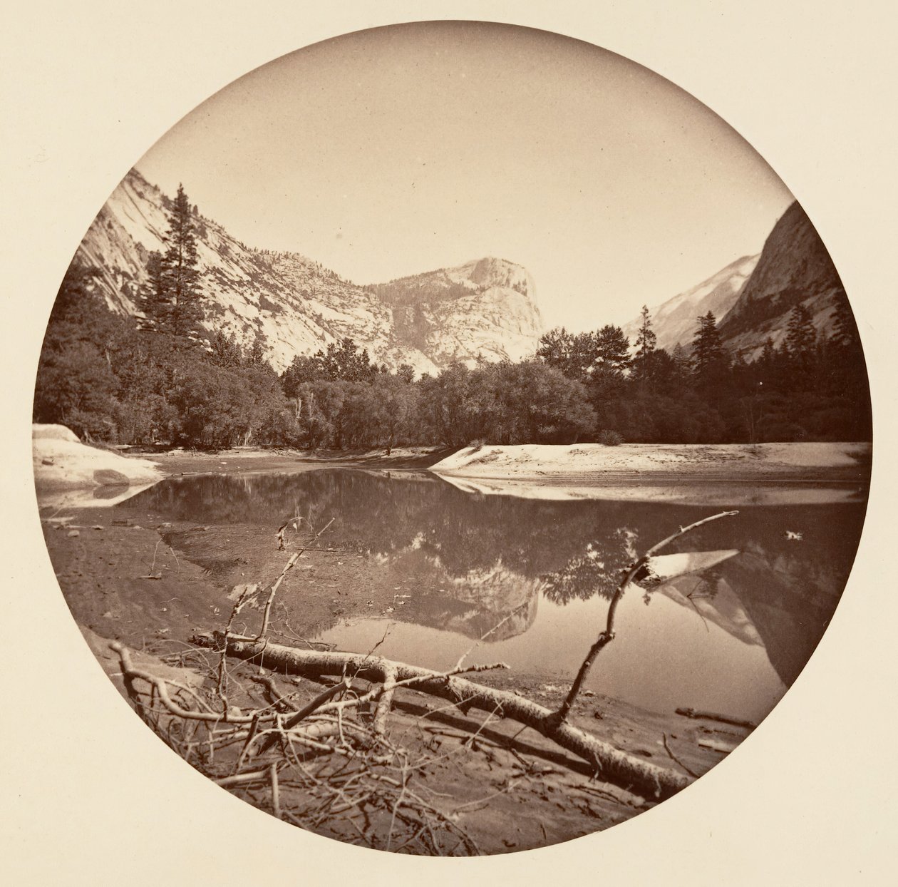 [योसेमाइट नेशनल पार्क, कैलिफ़ोर्निया], सीए। 1878. द्वारा कार्लटन एम्मन्स वॉटकिंस