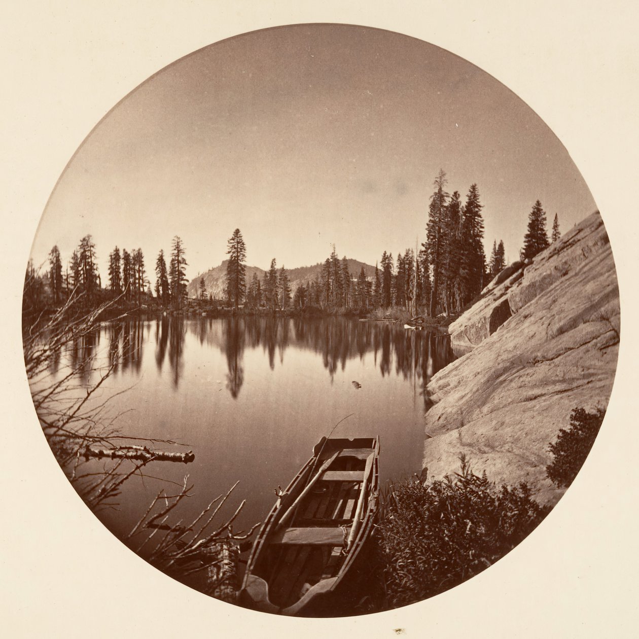 [योसेमाइट नेशनल पार्क, कैलिफ़ोर्निया], सीए। 1878. द्वारा कार्लटन एम्मन्स वॉटकिंस