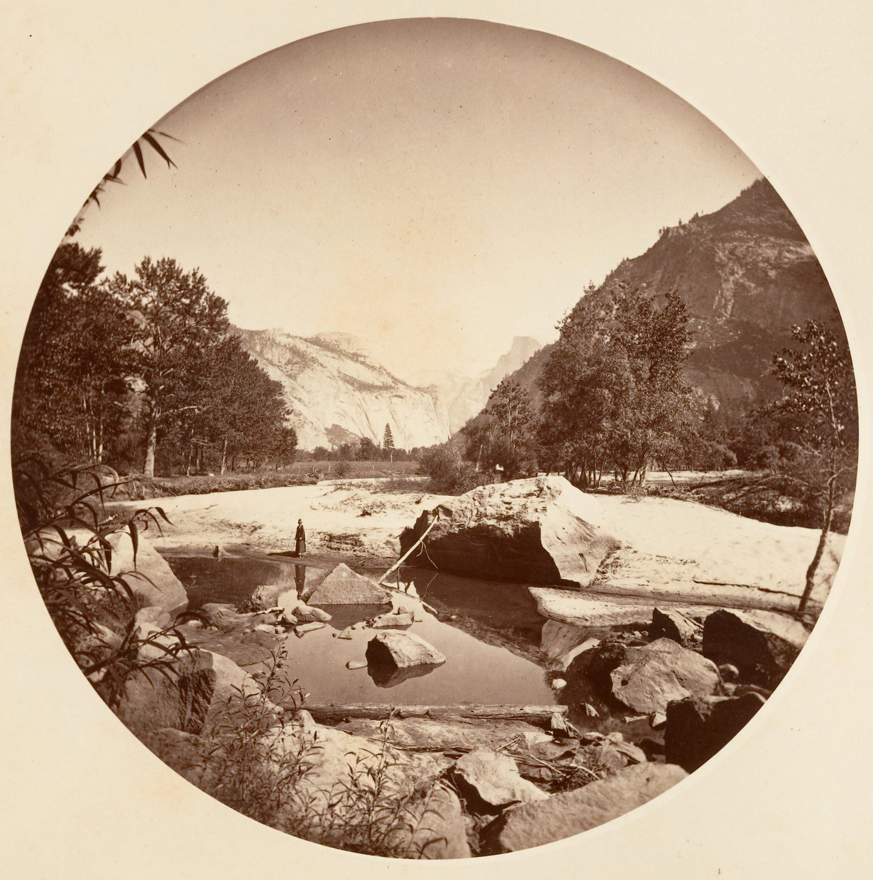 [योसेमाइट नेशनल पार्क, कैलिफ़ोर्निया], सीए। 1878. द्वारा कार्लटन एम्मन्स वॉटकिंस